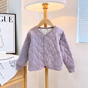 网红款神保内童套装搭学内胆夹袄加季服校服器男女童暖衣儿内生棉