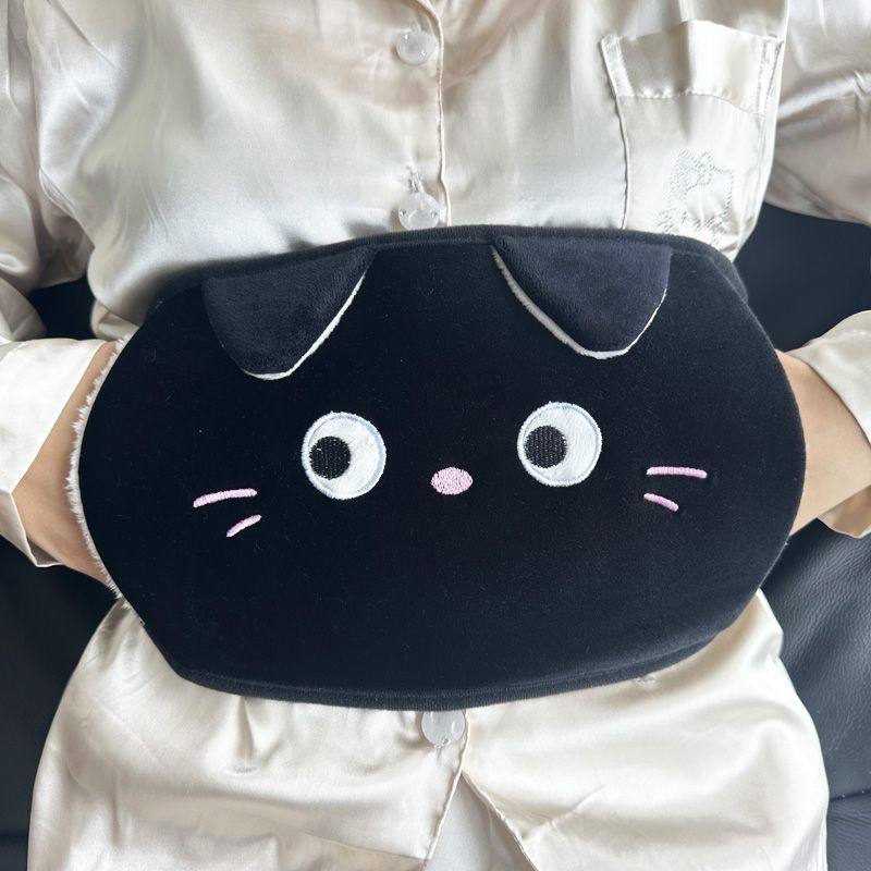 网红款热袋宫肚子爱爆手宝电暖宝水充电暖护腰带暖可防卡通毛绒暖