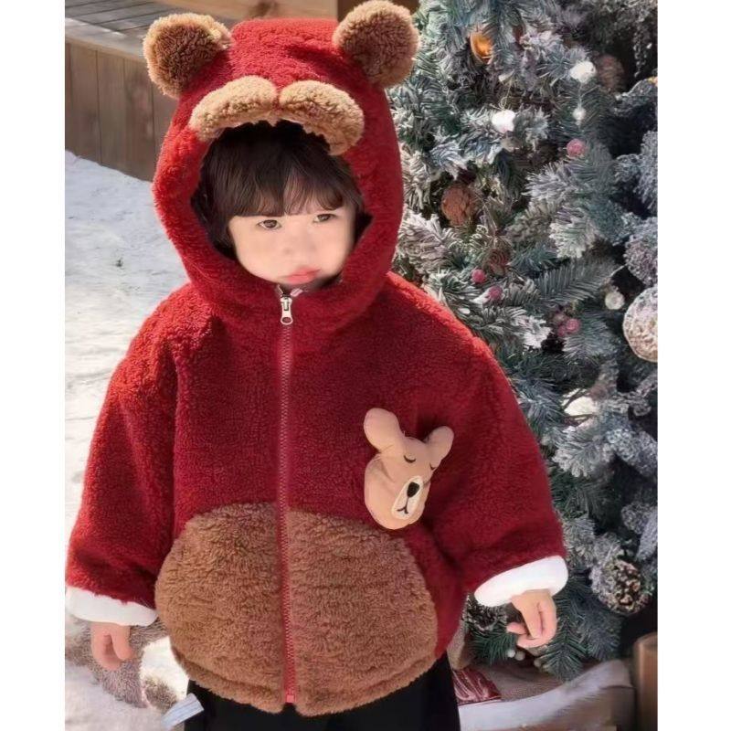网红款拜年冬宝宝外套男款绒厚毛衣冬装棉潮儿童服季保暖女童冬加,童装/婴儿装/亲子装,唐装,淘宝优惠券,粉丝福利购,淘宝优惠卷