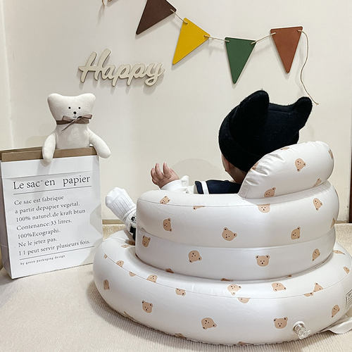 6-36个月pvc充气沙发训练学坐椅