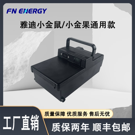 雅迪小金鼠电动车锂电池48V12ah20A小飞侠小金果乐骑替换锂电瓶