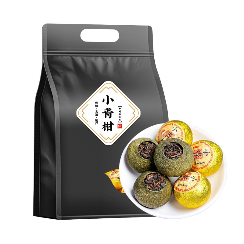 今叶子小青柑普洱茶熟普茶叶生晒小青柑/大红柑