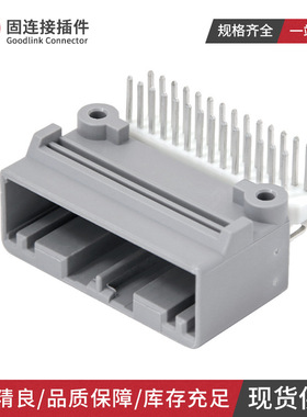 汽车连接器MX34028NF2接插件JAE灰色阻燃护套28孔电子线束插头