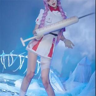 蛋仔派对海瑟cos服儿童追捕者海妖丧心护士cosplay服装游戏动漫服