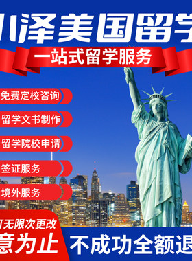 淘宝留学出国服务美国中介博士硕士研究生咨询申请中介选校写文书