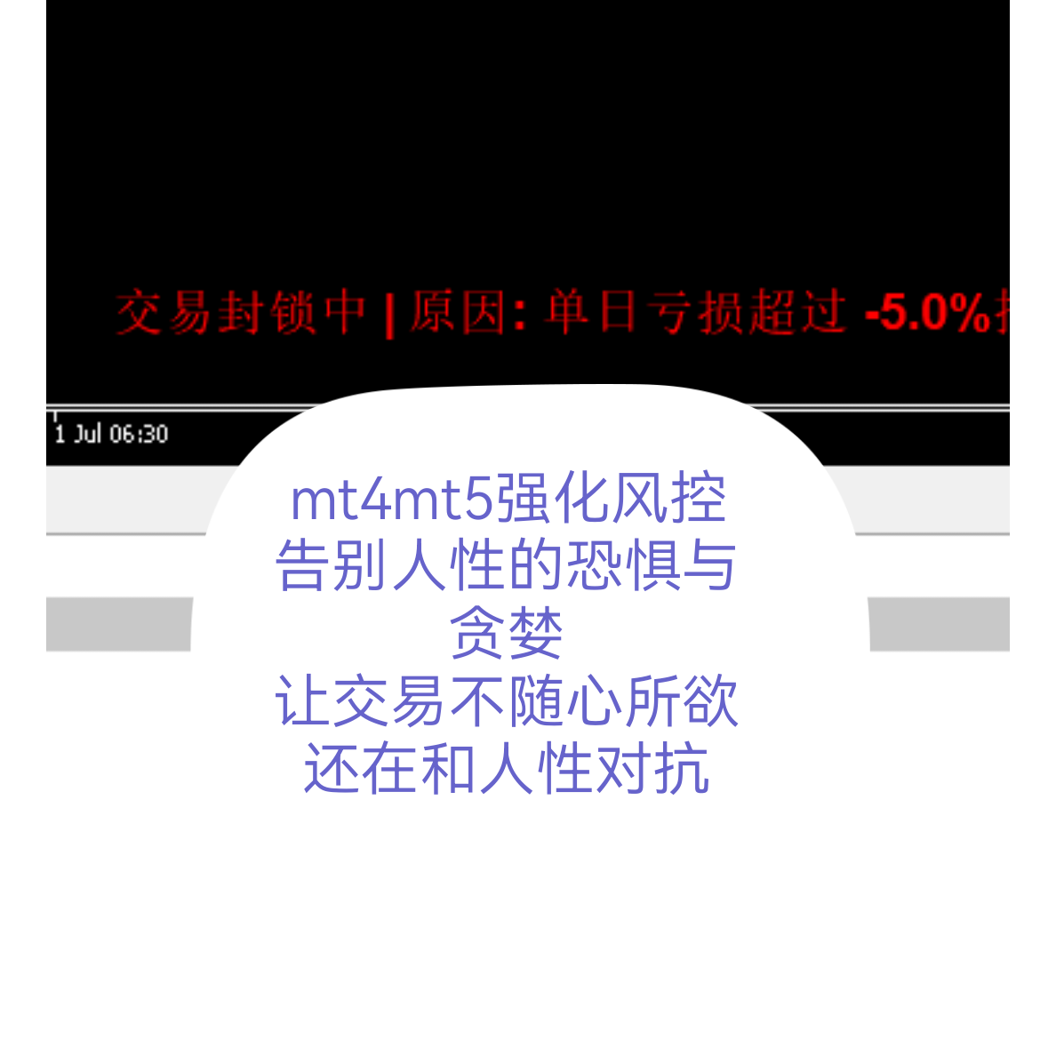 独立风控源码二次开发软件ea外汇mt4mt5强化风控系统黄金原油
