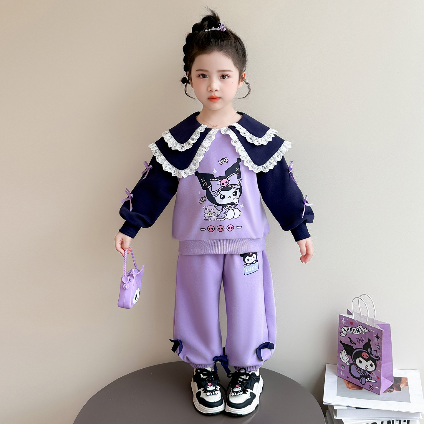 女童春装套装韩系时尚2026新款儿童春季卫衣女孩运动两件套洋气潮,童装/婴儿装/亲子装,套装,淘宝优惠券,粉丝福利购,淘宝优惠卷