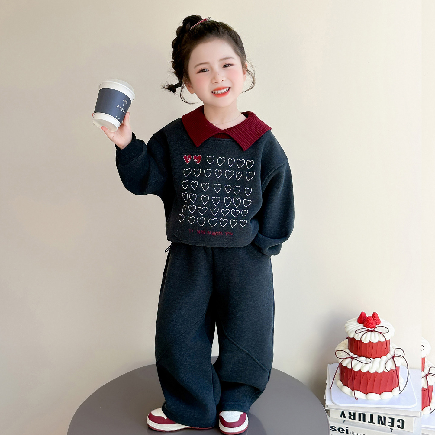 女童套装春季儿童卫衣2026休闲运动服春季时髦洋气女孩两件套韩版,童装/婴儿装/亲子装,套装,淘宝优惠券,粉丝福利购,淘宝优惠卷