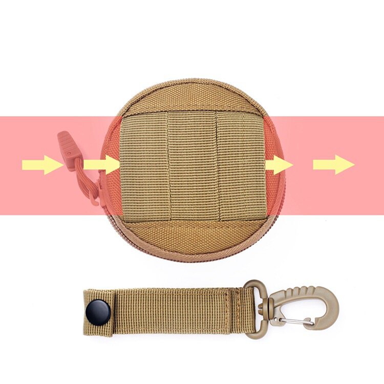 极速1000D outdoor tactics key case ornaments coin purse car