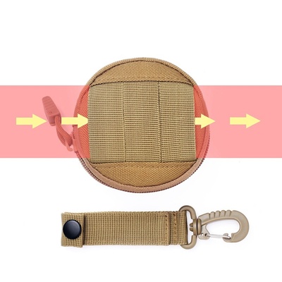 极速1000D outdojor tactics key case ornaments coin purse car