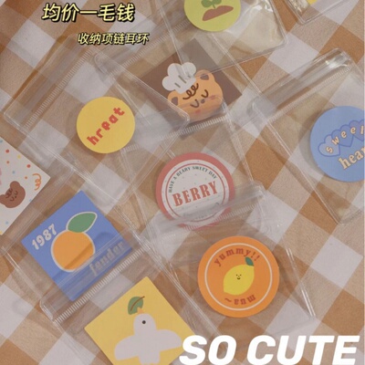 极速ins transparent Xiaohonxgshu same style Korean style pvc
