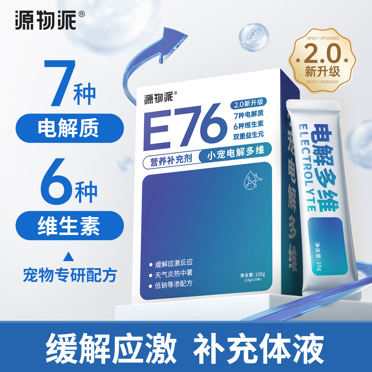 源物派鹦鹉专用电解质