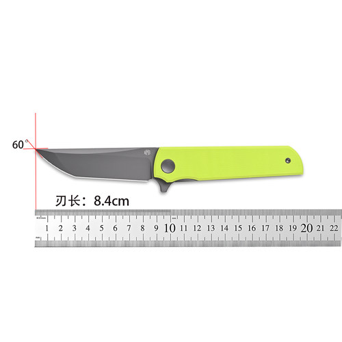 北山物志 14C28N 平价折叠刀G10手柄EDC户外双开露营多功能工具