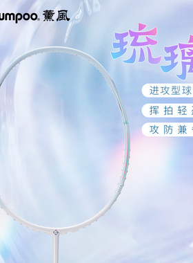 薰风羽毛球拍全碳素超轻专业比赛训练单拍k520pro羽拍熏风琉璃5U