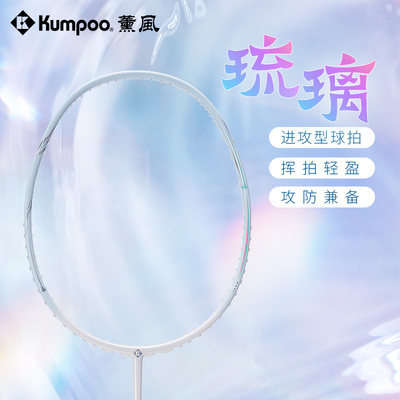 薰风羽毛球拍全碳素超轻专业比赛训练单拍k520pro羽拍熏风琉璃5U