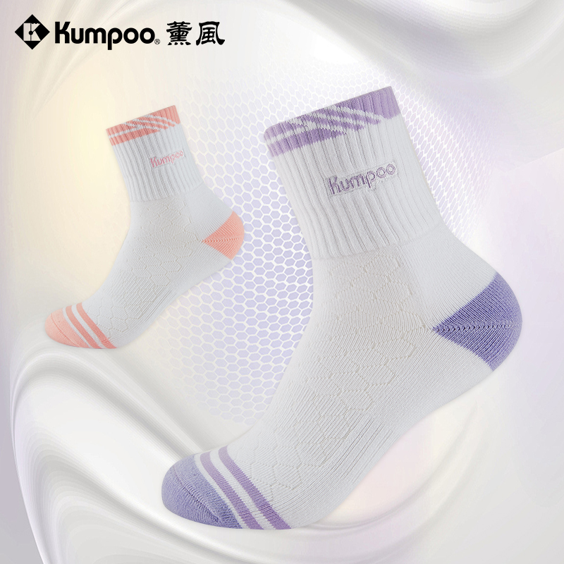 薰风运动袜子中筒吸汗加厚袜子