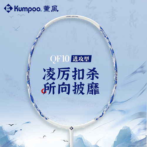 薰风全碳素耐打初级者羽毛球拍