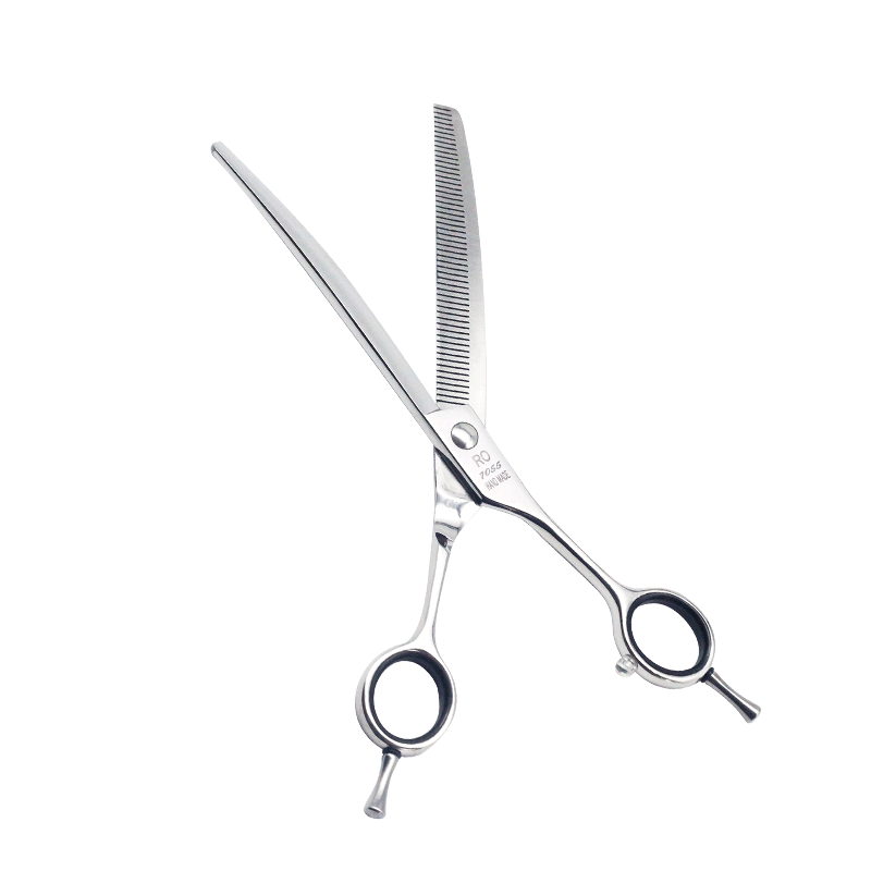 taa它它宠物美容剪刀RO-7055弯牙剪子泰迪比熊修毛宠物店