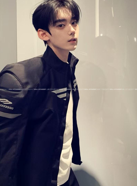 「SKI滑雪新季」 VANA ILUSION 3B字母机车垫肩夹克棉服防水外套