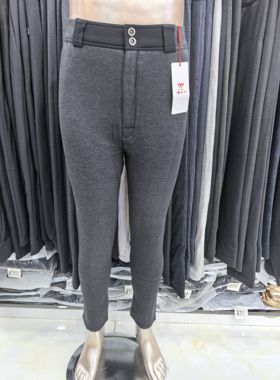 AEGISTHUS羊纯羊毛男士加厚棉裤护膝护臀高腰保暖裤