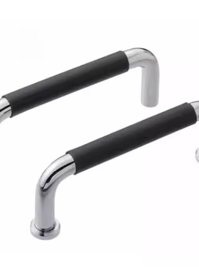 XAJ36-D12-L150/188/238/288-H52/87-A/P/S 圆形拉手 带橡胶垫圈