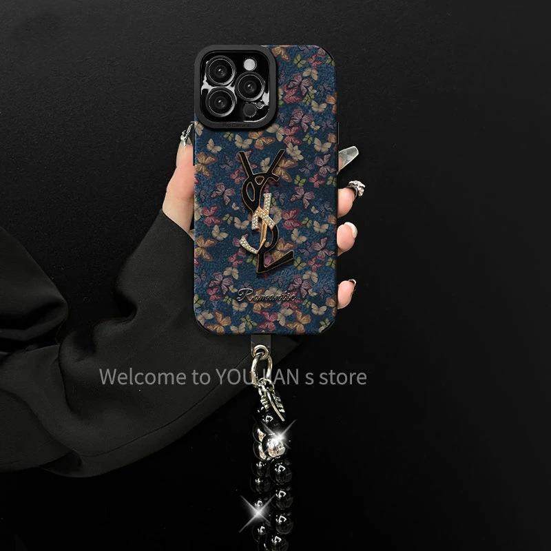 适用于苹果超漂亮手机壳苹果16手机壳潮牌网红复古蝴蝶iPhone17promax手机壳16瞳眼羊皮14女IP15套,3C数码配件,手机保护套/壳,淘宝优惠券,粉丝福利购,淘宝优惠卷