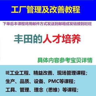 丰田TOYOTA人才培养法丰田精益人才培养体系培训教程PPT素材