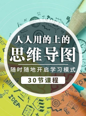 xmind人人用得上的思维导图有效提升学习力思维逻辑框架能力脑图