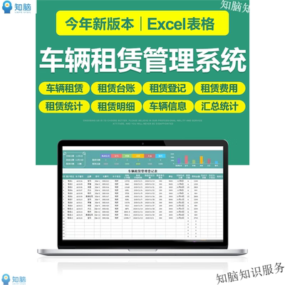2024新汽车辆租赁管理Ecel