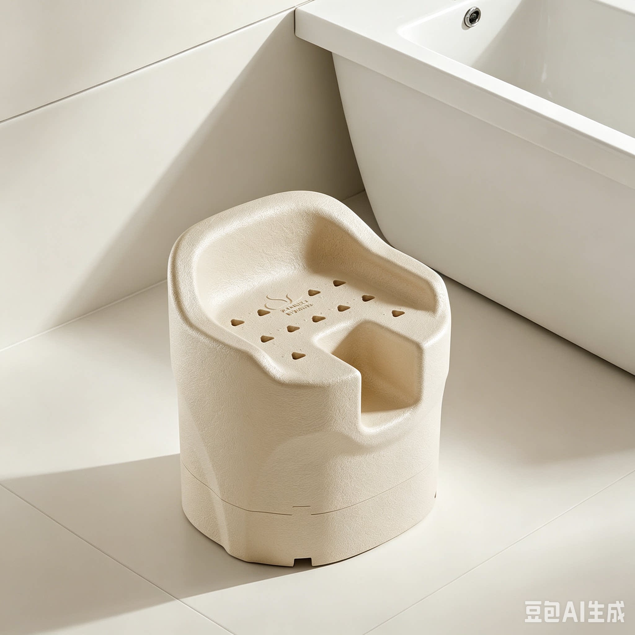 老人洗澡座椅凹槽防滑坐凳家具椅