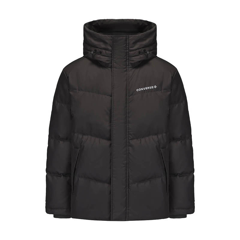 Converse匡威男女冬季新款连帽短款保暖羽绒服10026919-A03
