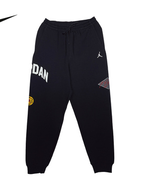 耐克男女大童运动长裤Jordan印花26春季新款针织束脚裤IU5389-010