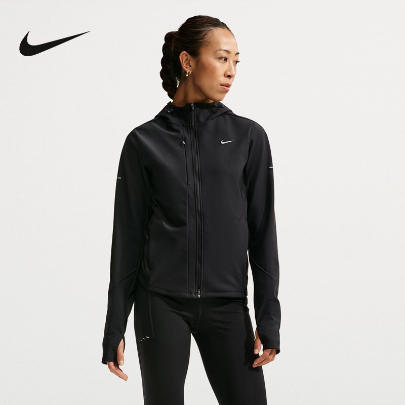 耐克NIKE官方正品女士外套2026冬季新款休闲运动夹克 IO1588-010