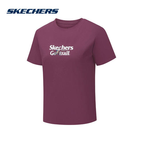 SKECHERS(斯凯奇)|（新品）2026秋女短袖衫 P326W071-01G8