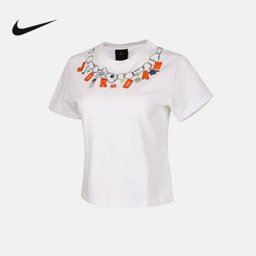 NIKE耐克夏季新款女子透气舒适时尚百搭运动休闲短袖 IR6308-100