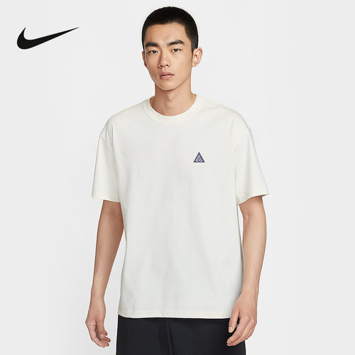 Nike耐克夏男子运动休闲短袖背部印花速干训练T恤IH8660-133