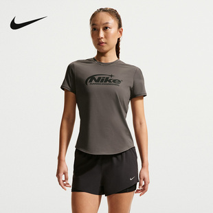 NIKE耐克女子2026夏季新款修身圆领运动休闲短袖T恤  IO4243-254
