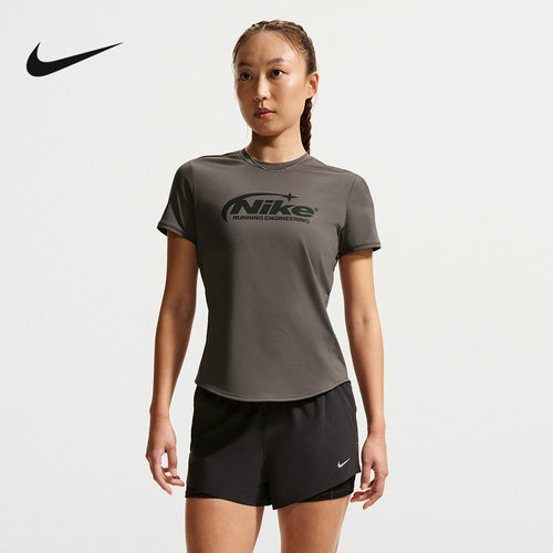 NIKE耐克女子2026夏季新款修身圆领运动休闲短袖T恤  IO4243-254