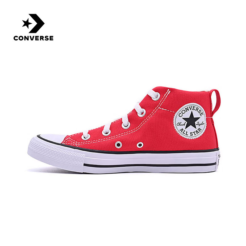 Converse匡威2026春男女同款红色低帮帆布鞋运动休闲鞋 