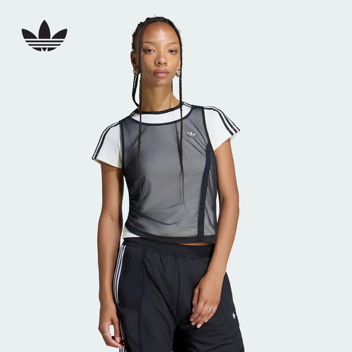 阿迪达斯 （adidas）|（新品）2026秋女短袖T恤 LF2341