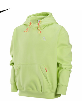 Nike耐克卫衣男女新款ACG户外加绒宽松紫色连帽套头衫DZ3393-736