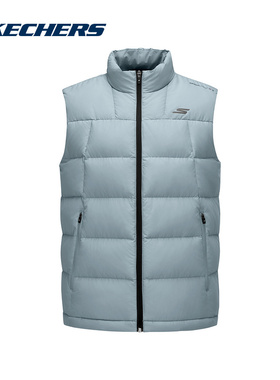 SKECHERS|（新品）2025冬男羽绒背心 P425M013-02N6