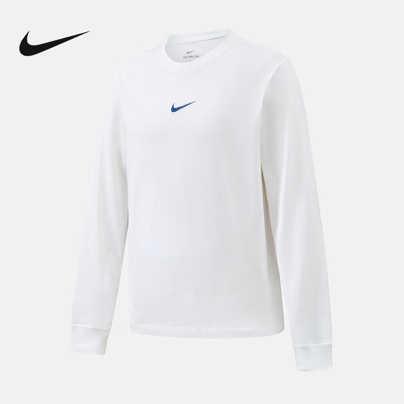 NIKE耐克男长袖T恤篮球训练上衣宽松圆领运动套头衫 HV1771-100,运动服/休闲服装,运动T恤,淘宝优惠券,粉丝福利购,淘宝优惠卷