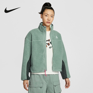 NIKE耐克仿羊羔绒外套女子TFADV CANWELL GLCR运动夹克HV4706-364