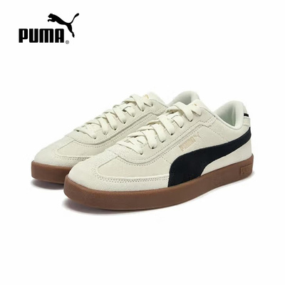 PUMA彪马春季新款板鞋男鞋女鞋CLUB经典T头鞋休闲运动鞋400717-10