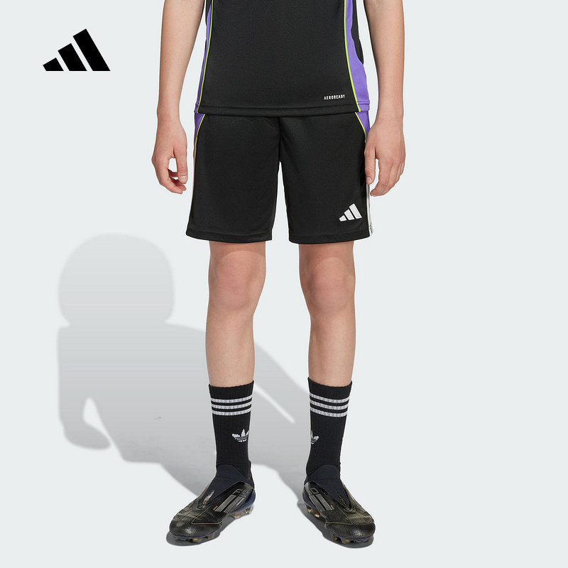 adidas阿迪达斯男女大童速干足球短裤夏舒爽训练五分裤JW4369,运动服/休闲服装,运动中长裤／短裤,淘宝优惠券,粉丝福利购,淘宝优惠卷