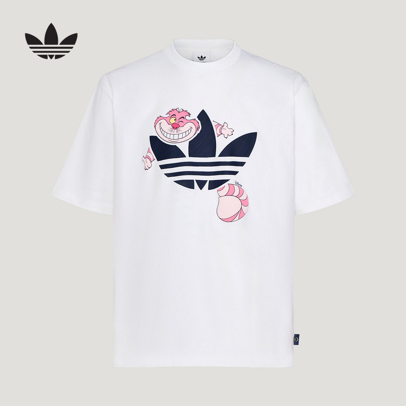adidas阿迪达斯三叶草2026夏中性迪士尼联名款运动短袖T恤 KY8305 - 实物图
