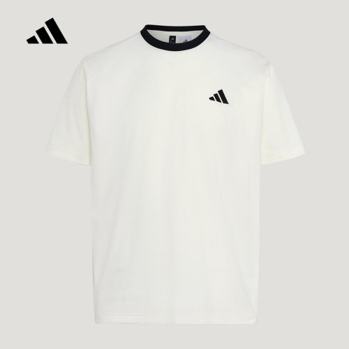 adidas阿迪达斯2026夏男速干凉感亲肤印花宽松运动短袖T恤 LC8851