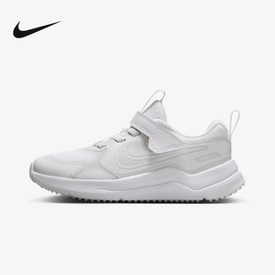 Nike耐克男女童鞋GS魔术贴运动鞋白色缓震专业跑步鞋HM4400-102