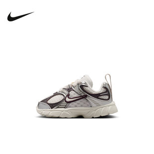 Nike耐克童鞋V5 RNR白褐百搭透气支撑低帮婴幼童学步鞋IR2949-005